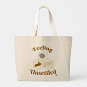 不安な建築家 ゲーマー ファン スローガン ラージトートバッグ (裏面)