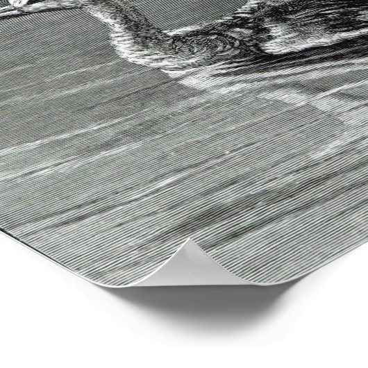 不安な母親 ポスター (角)