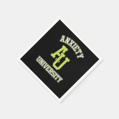 不安な社会的恐怖反社会的イントロバート障害 スタンダードカクテルナプキン (角)