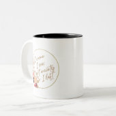 不安な私でも Ceramic Mug ツートーンマグカップ (正面左)