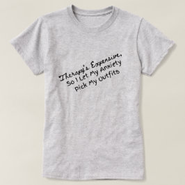 不安に装う Tシャツ