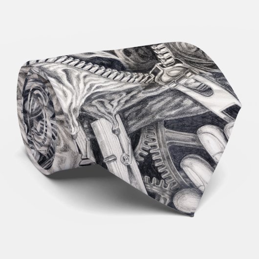 不安のタイ ネクタイ (ロール)