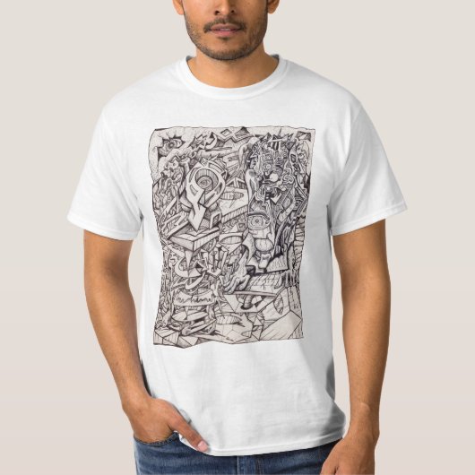 不安の器官 Tシャツ (正面)