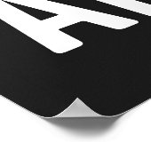 不安の引用文のせいにすおもしろいる ポスター (角)