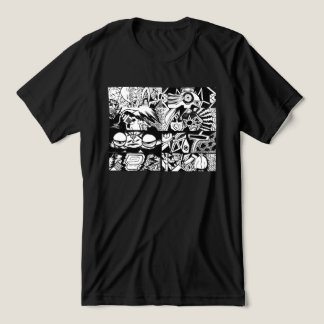 不安の8つの色合い トライブレンドＴシャツ