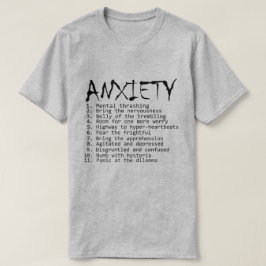 不安もしはロックアルバムだった。 Tシャツ