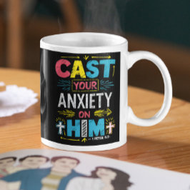 不安を解消する コーヒーマグカップ