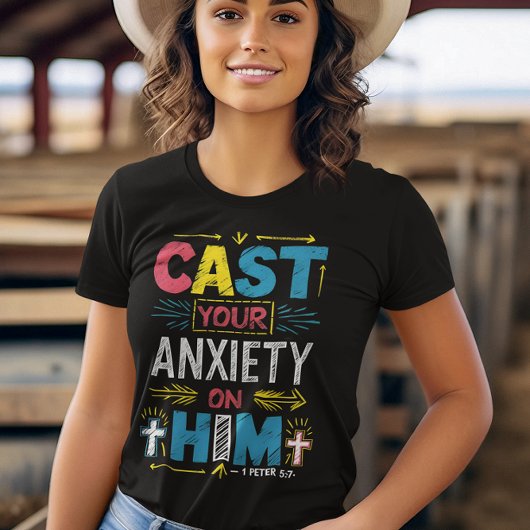 不安を解消する Tシャツ