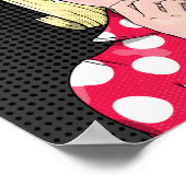 不安ストレスポップ・アートの術 ポスター (角)