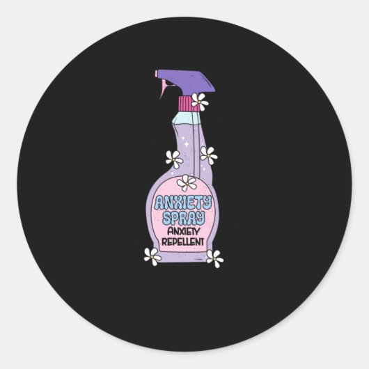 不安回避シール ラウンドシール (正面)