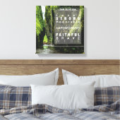 不安定なアドベンチャー#3(12x12) キャンバスプリント (インサイチュ (寝室))