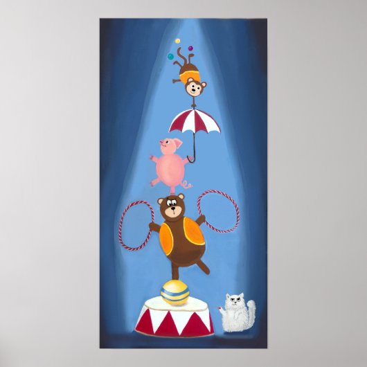 不安定なサーカス ポスター (正面)