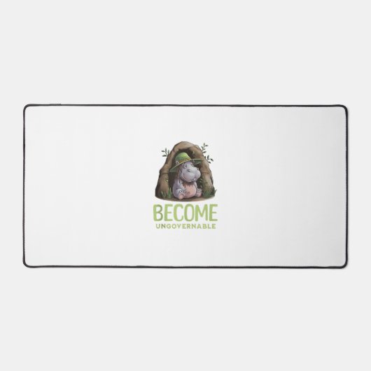 不安定なタンクのトップになる デスクマット (正面)