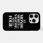 不安定な世界 iPhoneケース (裏面横)