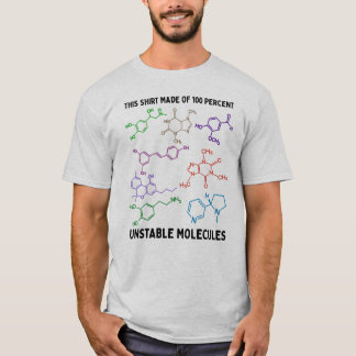 "不安定な分子" Tシャツ