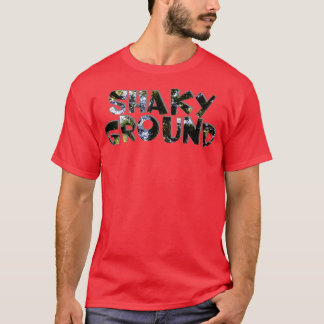 不安定な地面 Tシャツ