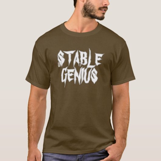 不安定な天才 Tシャツ (正面)