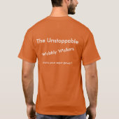 不安定な歩行者 Tシャツ (裏面)