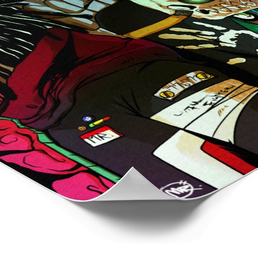 不安定 ポスター (角)