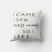 不安来を抱えているのを見て離れい クッション (裏面)