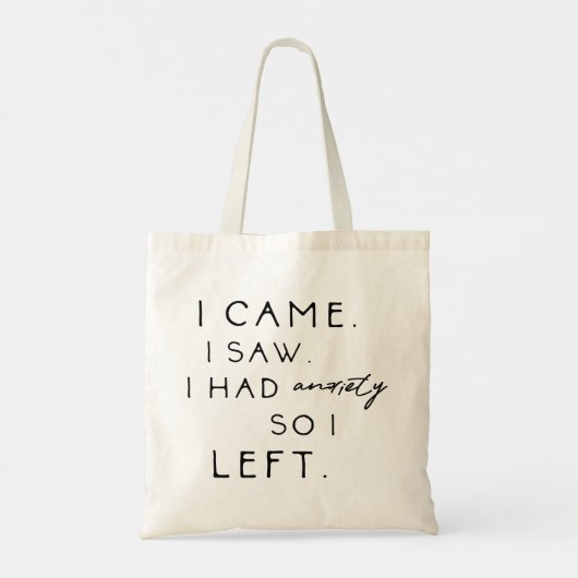 不安来を抱えているのを見て離れい トートバッグ (裏面)