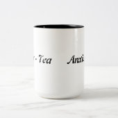 不安茶マグカップ ツートーンマグカップ (中央)