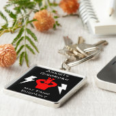 不安障害警報 キーホルダー (側面)