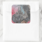 不安 スクエアシール (バッグ)