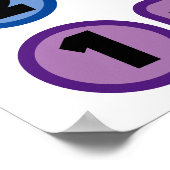 不安・ストレス5感の接地技術 ポスター (角)