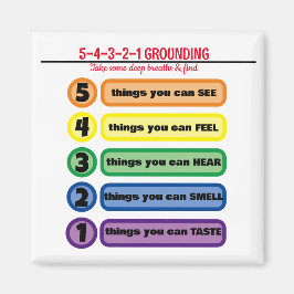 不安・ストレス5感の接地技術 マグネット