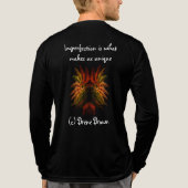 不完全さが私たちを特別にしている トライブレンドTシャツ (背面)
