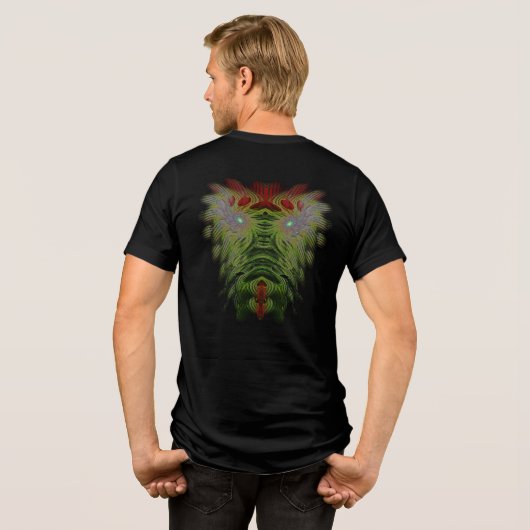 不完全さが私たちを特別にしている トライブレンドTシャツ (裏面全面)