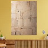 不完全さの美しい キャンバスプリント (インサイチュ (リビング))