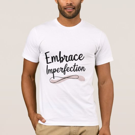 不完全さを受け入れる Tシャツ (正面)