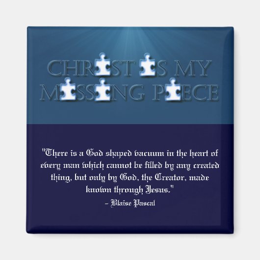 不完全で神なし マグネット (正面)