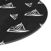 不完全なヨットパターン カッティングボード (角)