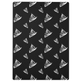 不完全なヨットパターン クリップボード (裏面)