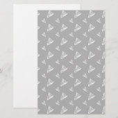 不完全なヨットパターン 便箋 (正面/裏面)