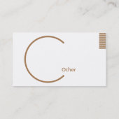 不完全な円-ビジネス 名刺 (裏面)