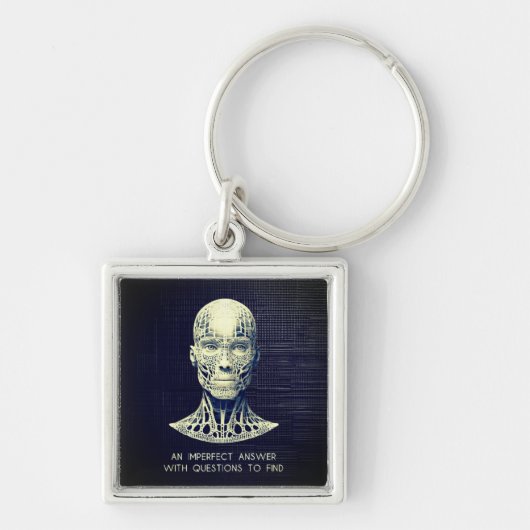 不完全な回答 キーホルダー (正面)