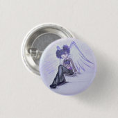 "不完全な天使" (紫色)ボタン 缶バッジ (正面&裏面)