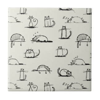 不完全な猫 タイル