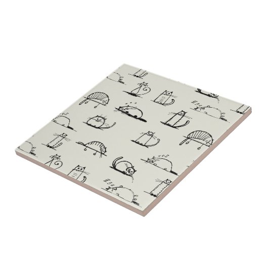 不完全な猫 タイル (側面)