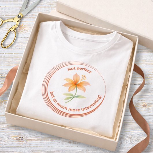 不完全な花のモチベーションテイ トライブレンドＴシャツ