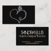 不完全な都市ハートデザイナー 名刺 (正面/裏面)