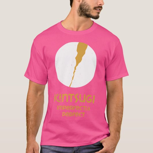 不完全な錦次日本の陶器レパ Tシャツ (正面)