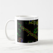 不完全なDNA コーヒーマグカップ (左)