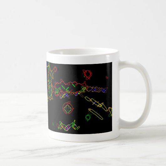 不完全なDNA コーヒーマグカップ (右)