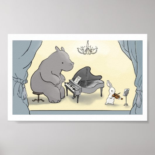 '不完全'プリント ポスター (正面)