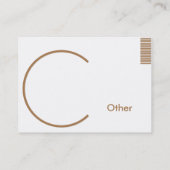 不完全-ぽっちゃりした 名刺 (裏面)